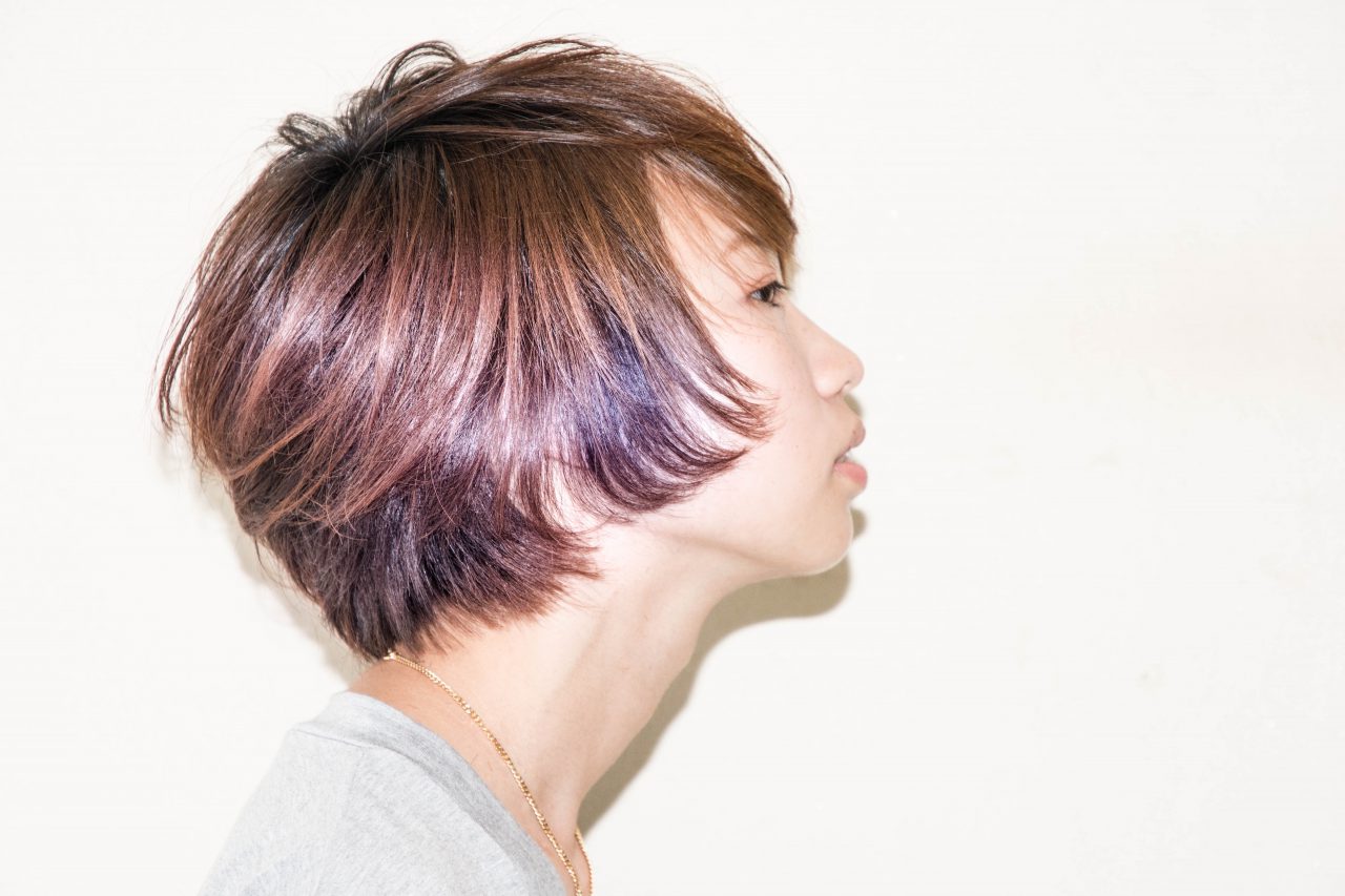 変身！トリコロールショート！？ スタイル写真