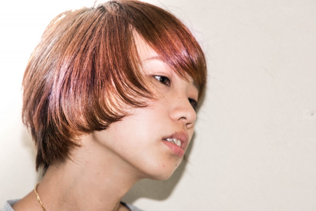 変身！トリコロールショート！？ スタイル写真