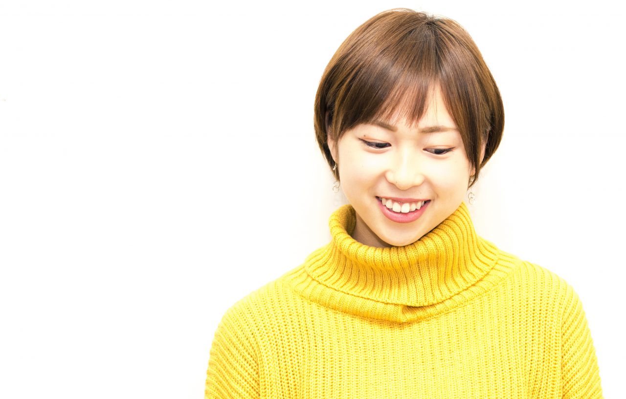 変身！　ハイネックショート AFTER