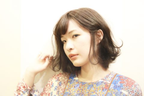 軽やか*。・゜.*外ハネカールガール*