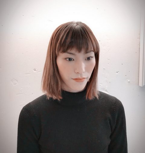 ショートでも女性らしさを BEFORE