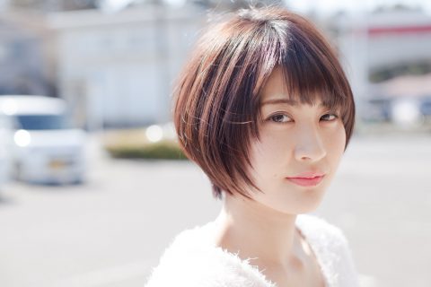 小顔ショートボブ
