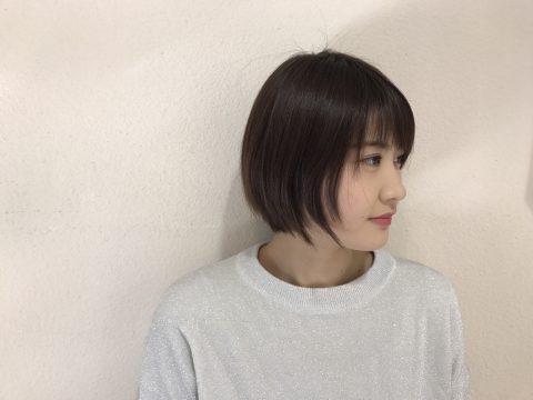 小顔ショートボブ