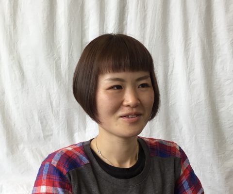 襟足スッキリ！！ショートのステップボブ☆                       カラーはブルーベリーアッシュです☆ AFTER