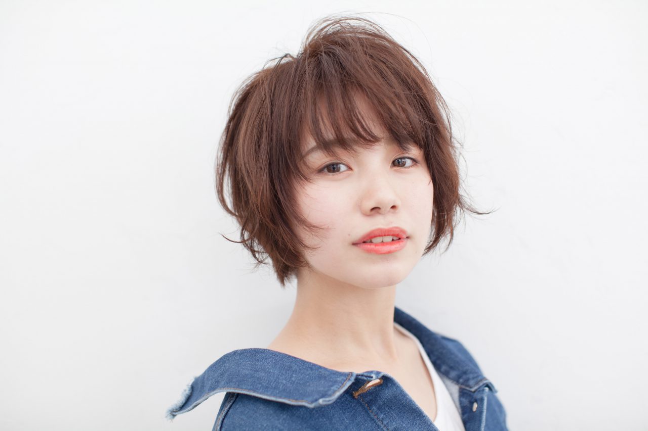 変身！抜け感、ナチュラルショート AFTER