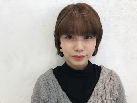 変身！抜け感、ナチュラルショート