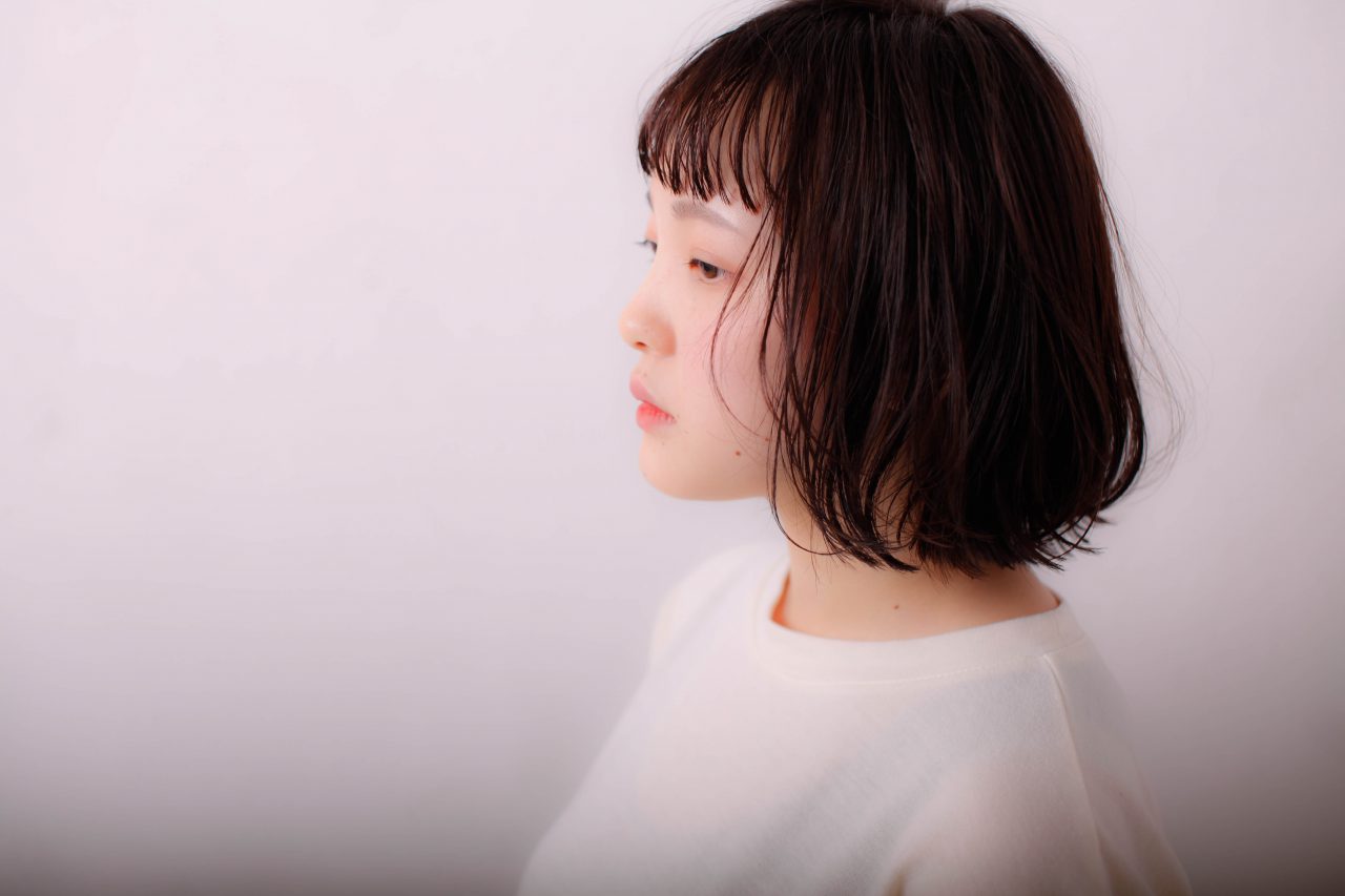 ナチュラルなボブ AFTER