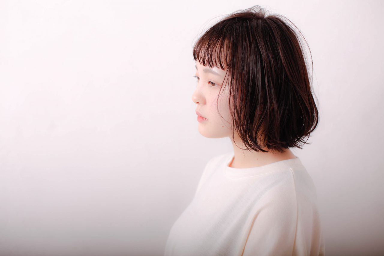 ナチュラルなボブ スタイル写真