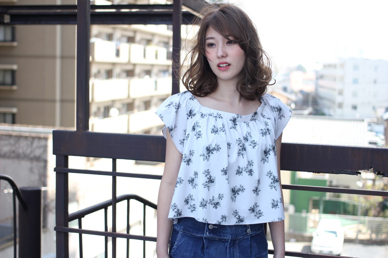 ミディアムボブ AFTER