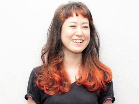 赤オレンジをビシーッと！