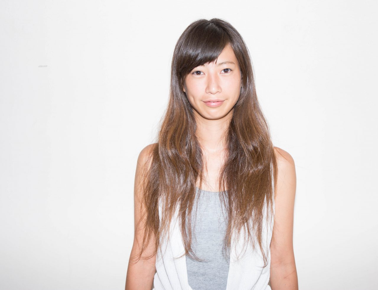 変身！ライトブラウンガール BEFORE