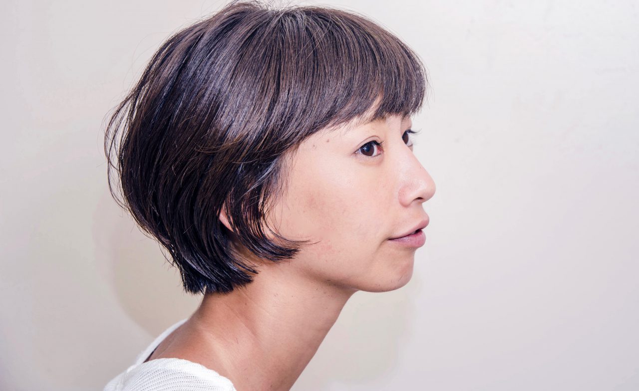 変身！ライトブラウンガール スタイル写真