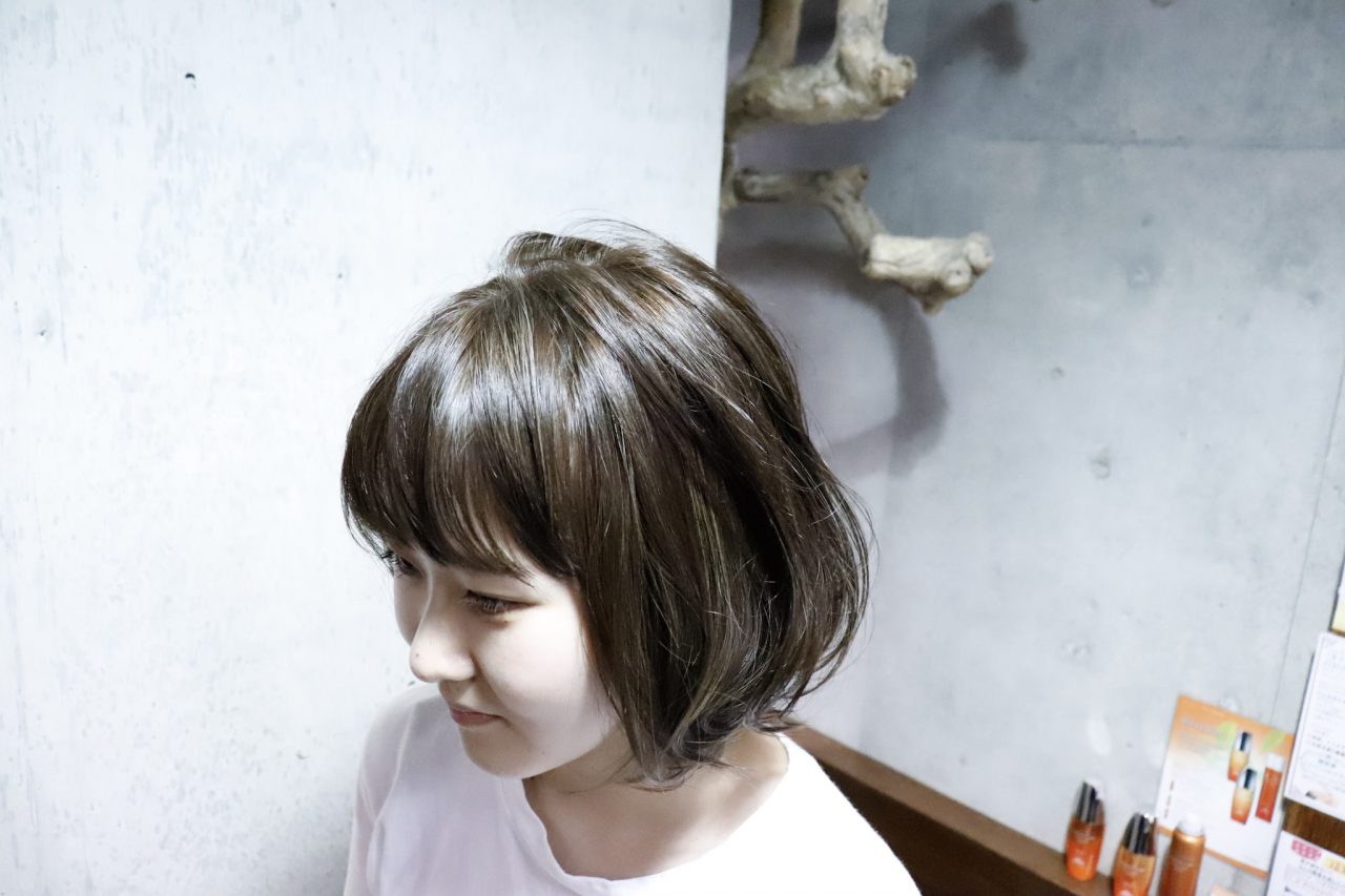 ハイライト🔦ボブ AFTER