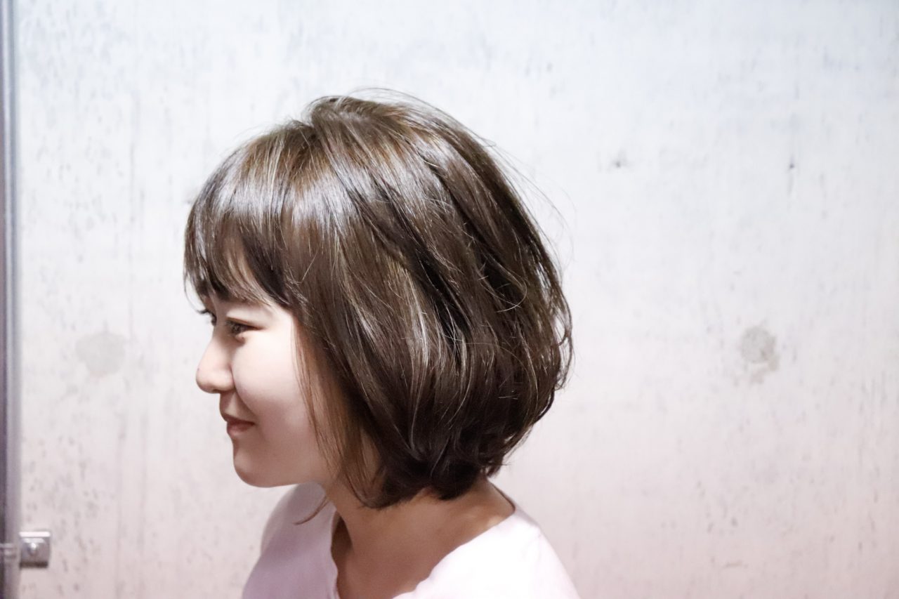 ハイライト🔦ボブ スタイル写真