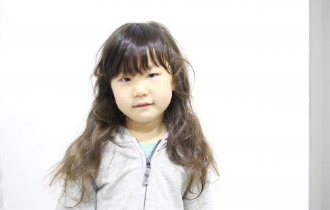 『ママと同じ美容室がいいなぁ』 BEFORE
