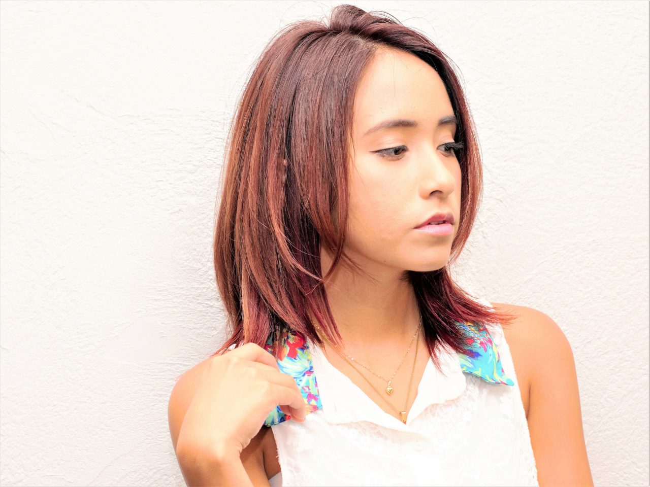 ピンク×PINK スタイル写真