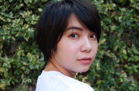 切りぱっなしロブからショートヘア AFTER