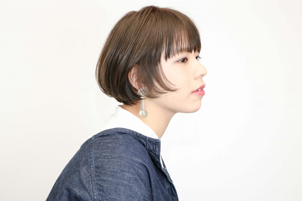 変身！　年末にバッサリ スタイル写真