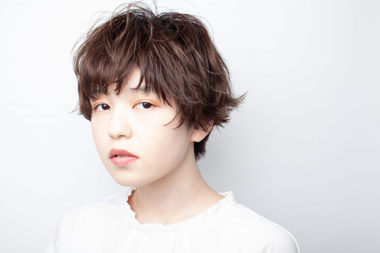 変身！くしゃっとショート AFTER