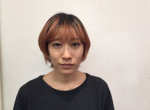 カジュアルなベリーレッドとウルフ BEFORE