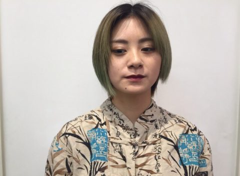 クールブラックのハンサムショート BEFORE