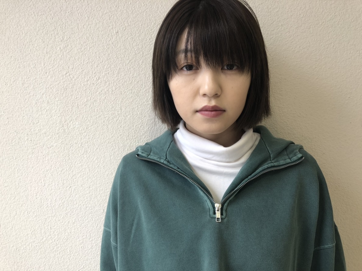 変身！くしゃっとショート BEFORE