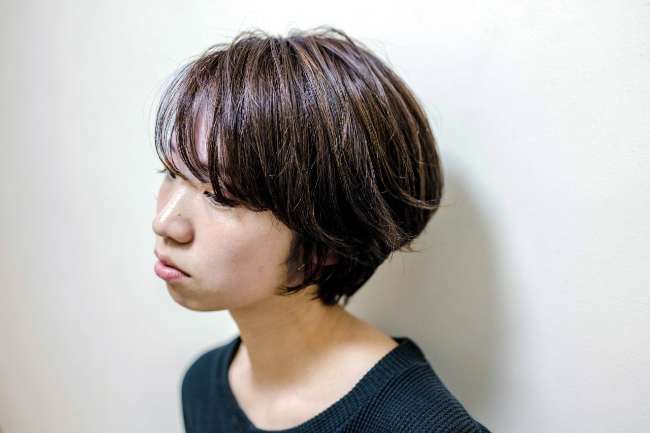 変身！　極細クリーミーハイライト！？ スタイル写真