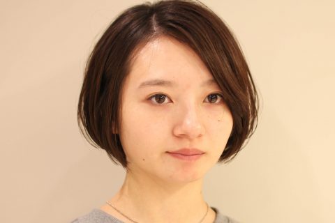 大人フェミニンショートボブ AFTER
