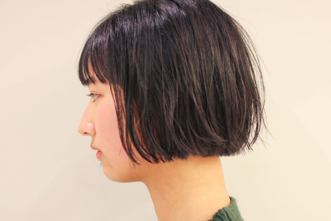 オシャレミニボブ スタイル写真