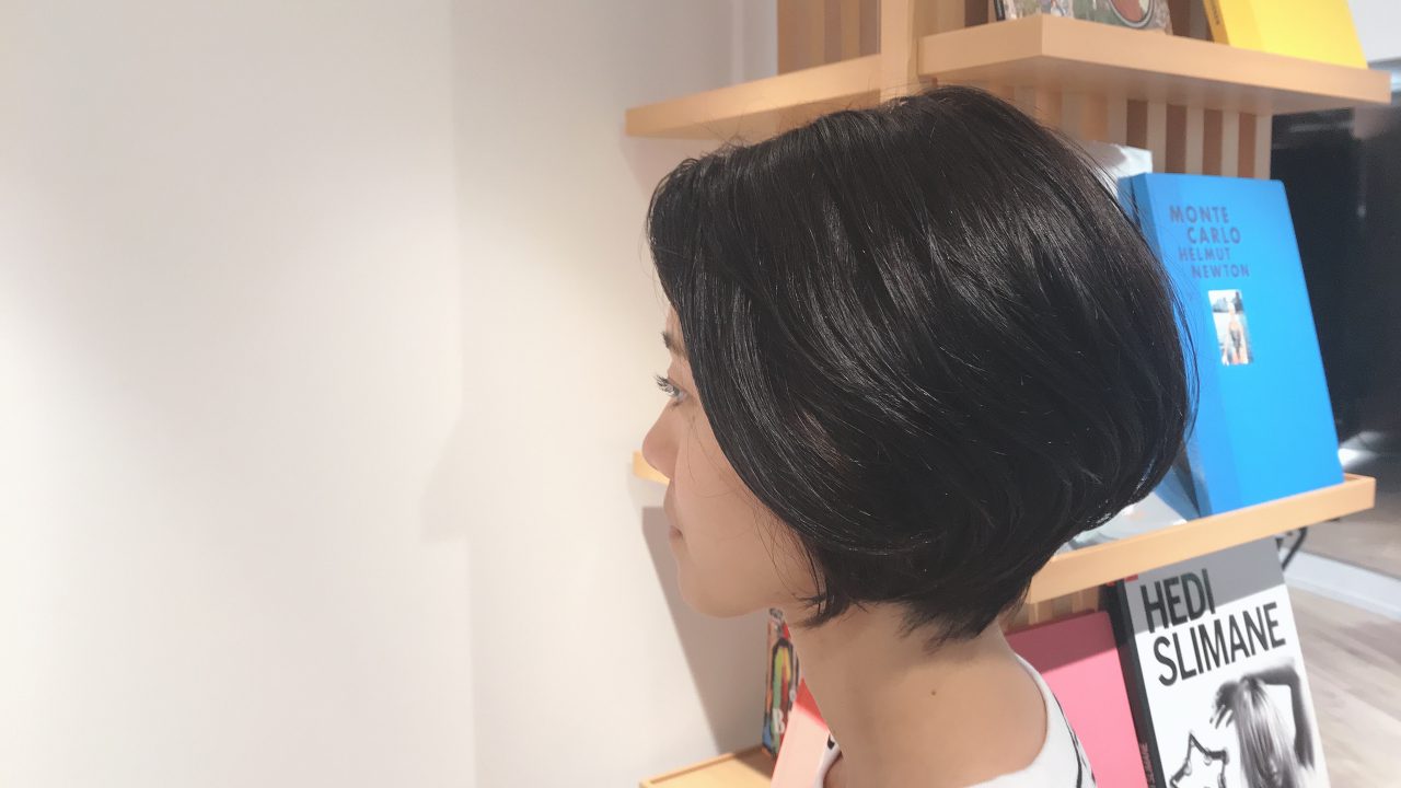 カットでイメチェン！ショートボブ！ AFTER