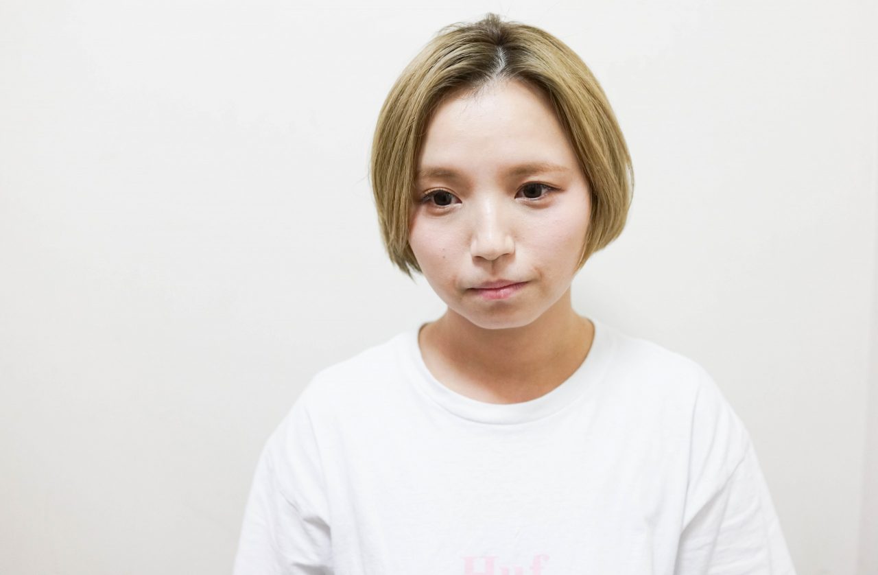 変身！　前髪でイメチェン BEFORE