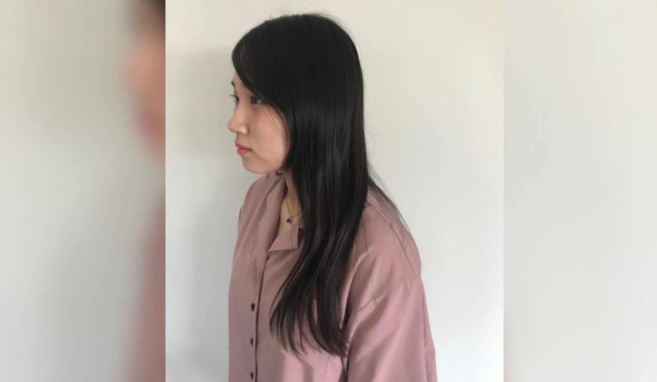 似合わせショートカット BEFORE