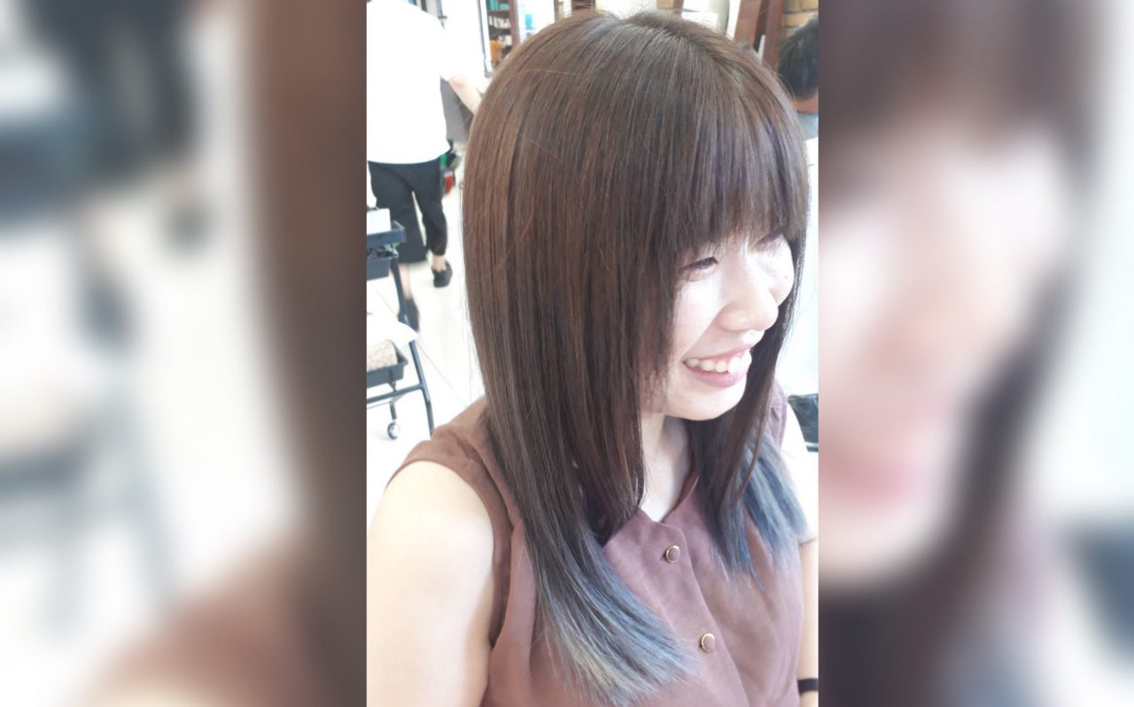 バレイヤージュ BEFORE