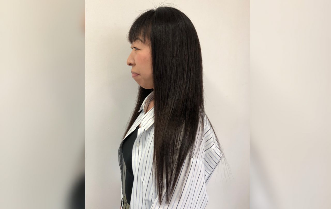 髪質改善ストレート AFTER