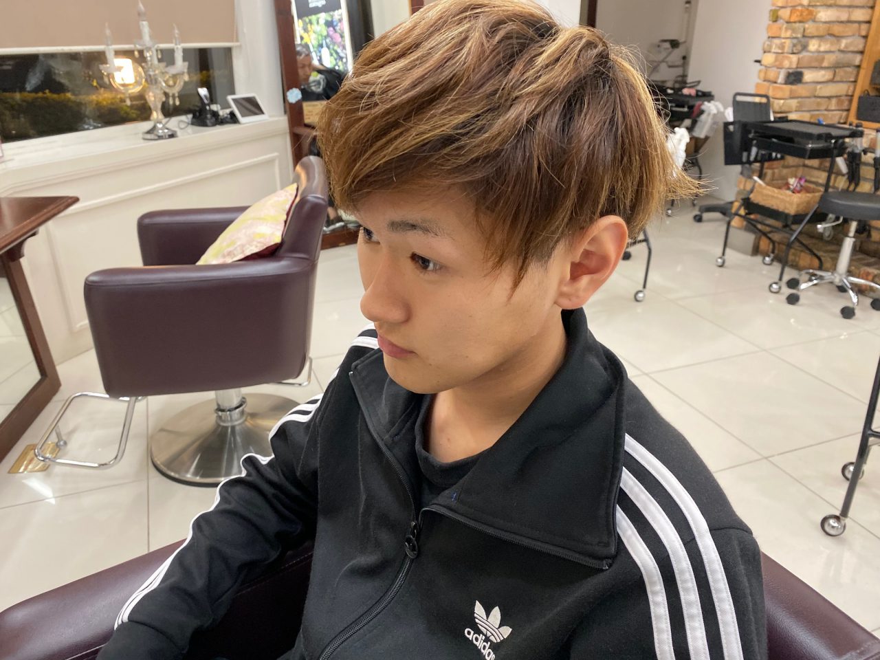 メンズ秋カラー BEFORE