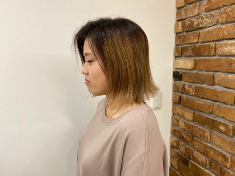 イメチェン～ダークトーングラデーション～ BEFORE